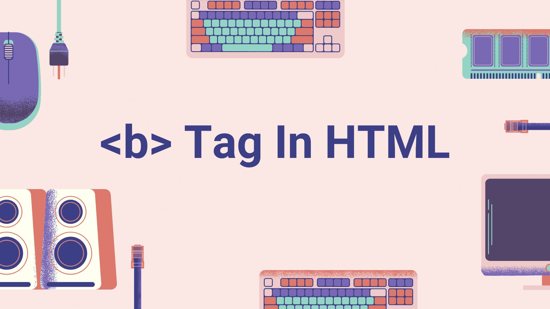 تصویر مقاله آموزش تگ b در html